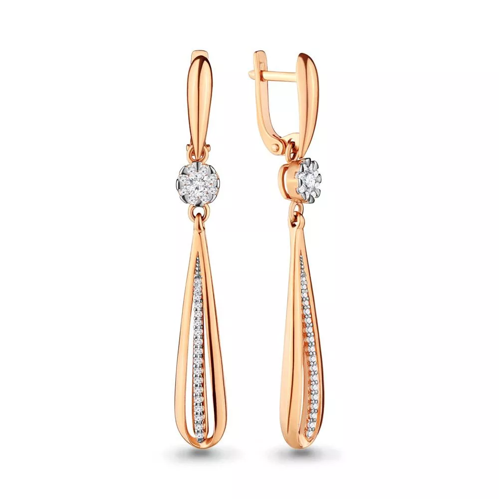 Серьги, артикул LV941219Ак, золото