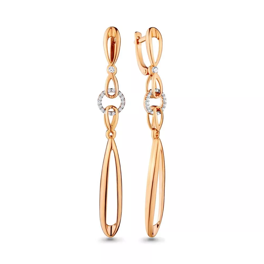 Серьги, золото, артикул LV941215Ак