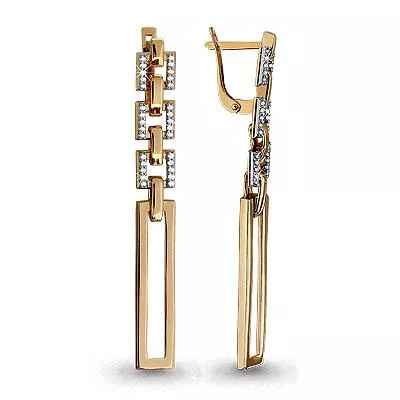 Серьги из золота, артикул LV941213Ак