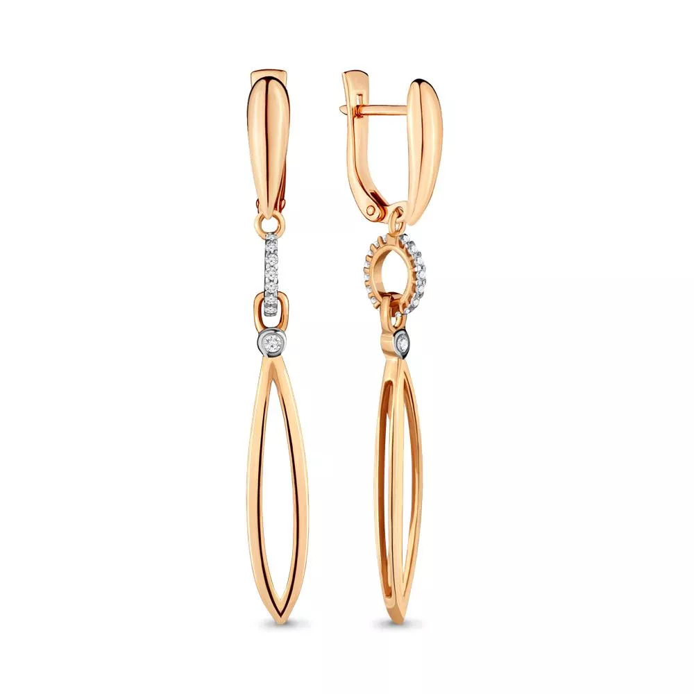 Серьги, артикул LV941209к, золото