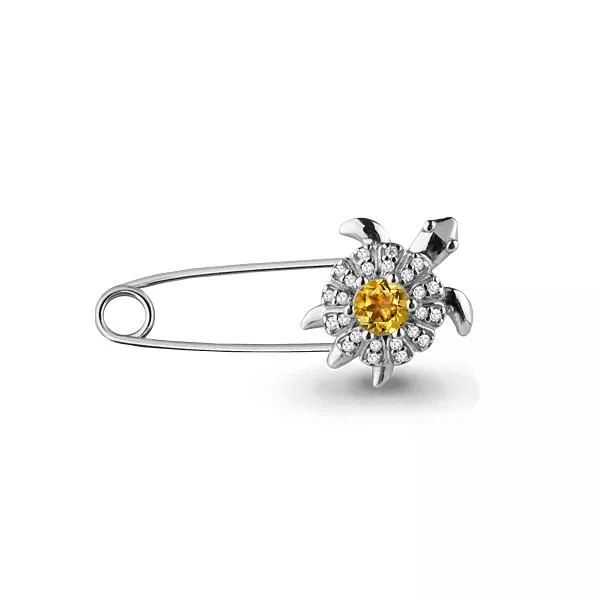 Булавка из серебра, артикул LV7272006А