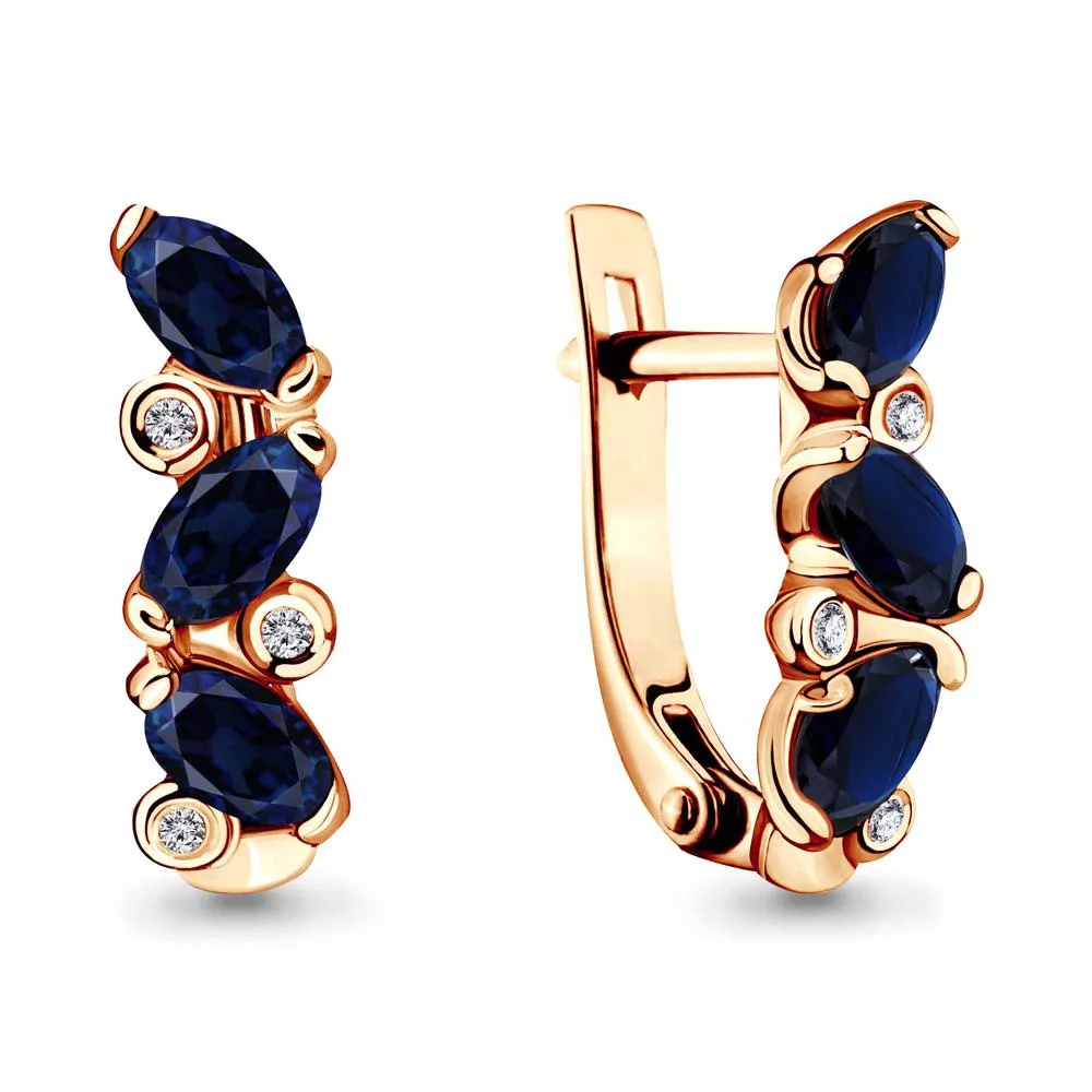 Серьги, артикул LV941190к, золото