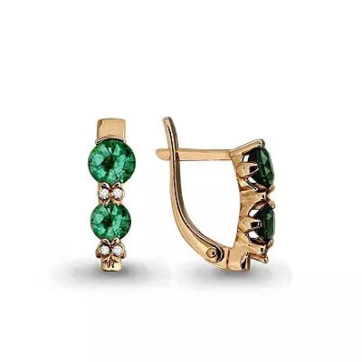 Серьги, золото, артикул LV941186к