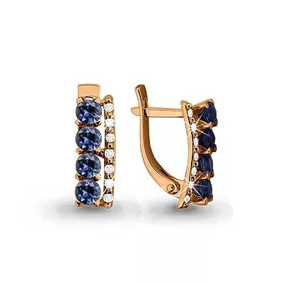 Серьги, золото, артикул LV941180к