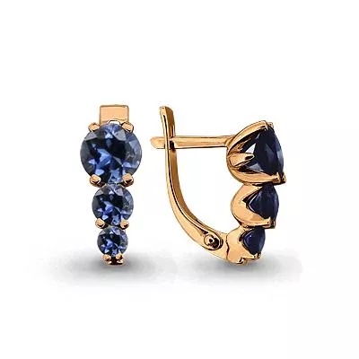 Серьги, артикул LV941175к, золото