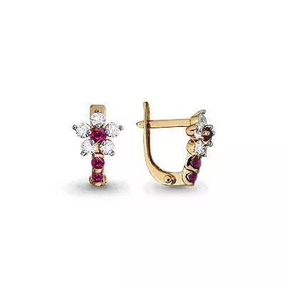 Серьги из золота, артикул LV941124к