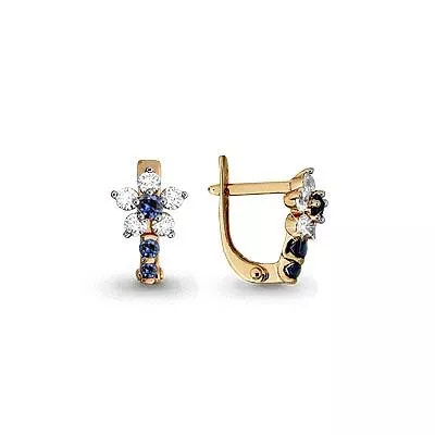 Серьги, артикул LV941122к, золото