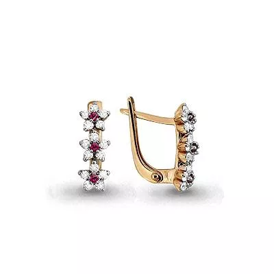 Серьги, золото, артикул LV941121к