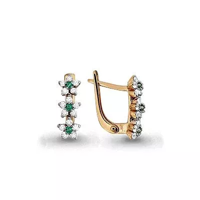 Серьги, артикул LV941120к, золото