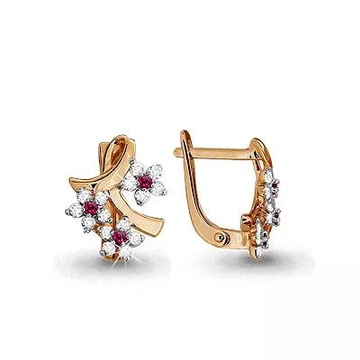 Серьги, золото, артикул LV941115к