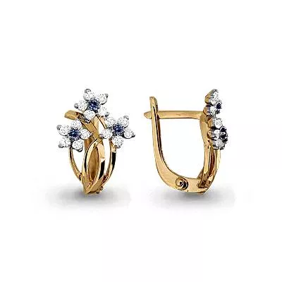 Серьги, артикул LV941110к, золото