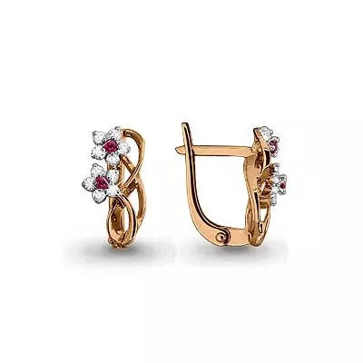 Серьги, золото, артикул LV941109к