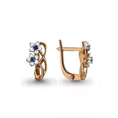 Серьги, артикул LV941107к, золото