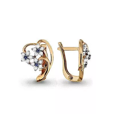 Серьги, артикул LV941104к, золото