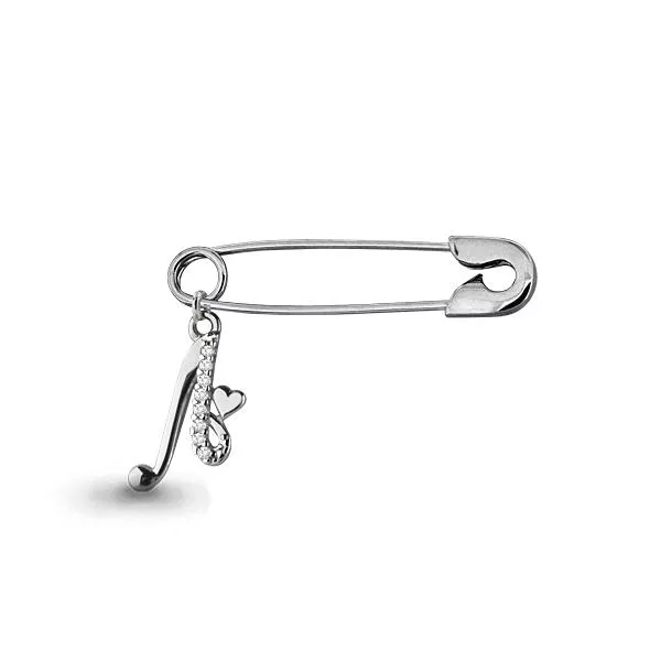 Булавка из серебра, артикул LV72709А