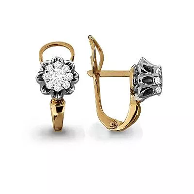 Серьги, золото, артикул LV941084к