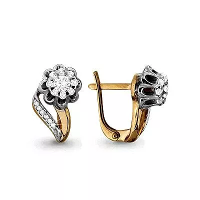 Серьги, артикул LV941081Ак, золото