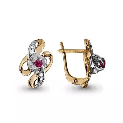 Серьги, артикул LV941070Ак, золото