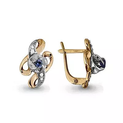 Серьги, золото, артикул LV941068Ак