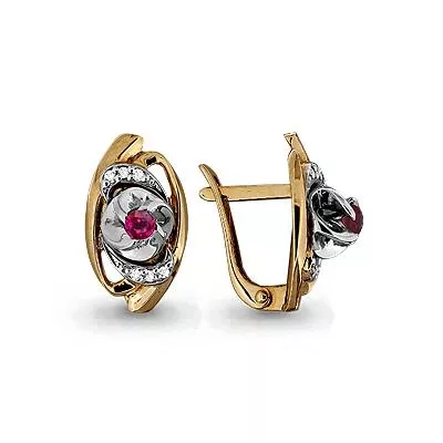 Серьги, артикул LV941066Ак, золото