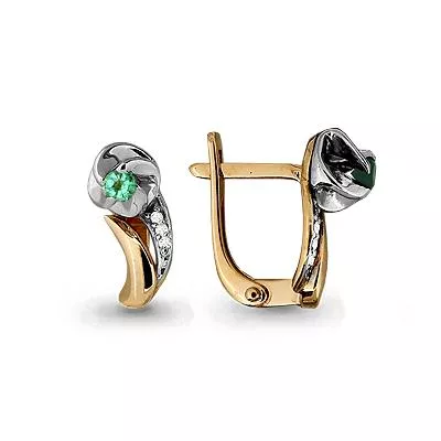 Серьги, артикул LV941057к, золото