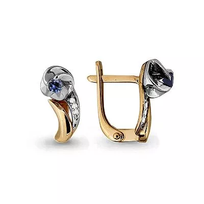 Серьги, золото, артикул LV941056к