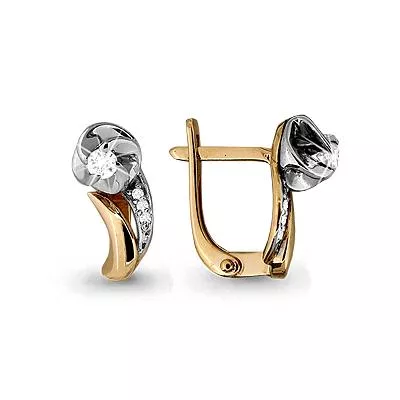 Серьги, артикул LV941055к, золото