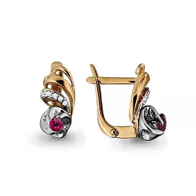 Серьги, артикул LV941054Ак, золото