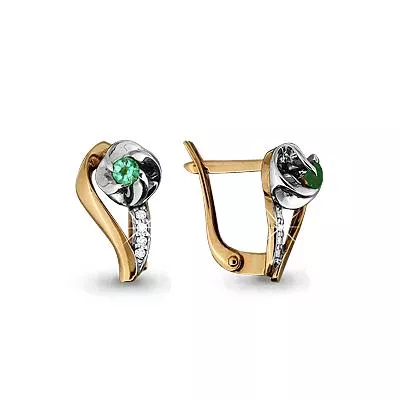 Серьги из золота, артикул LV941025Ак