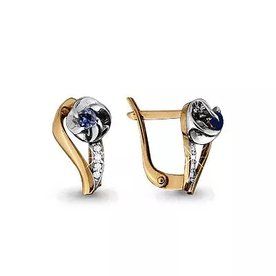 Серьги, золото, артикул LV941024Ак