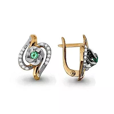 Серьги из золота, артикул LV941017Ак