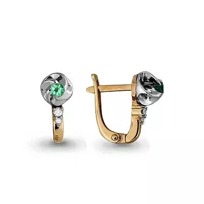 Серьги, золото, артикул LV941001к