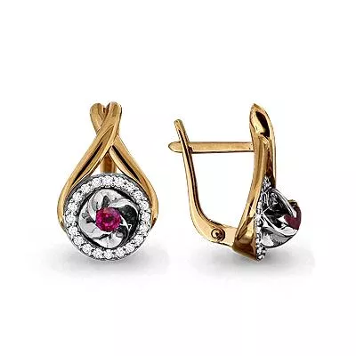 Серьги, артикул LV940998Ак, золото