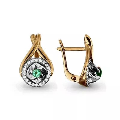 Серьги из золота, артикул LV940997Ак