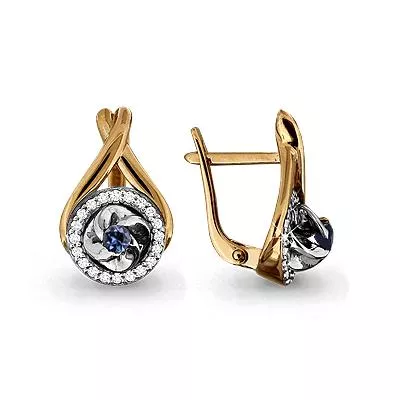 Серьги, золото, артикул LV940996Ак