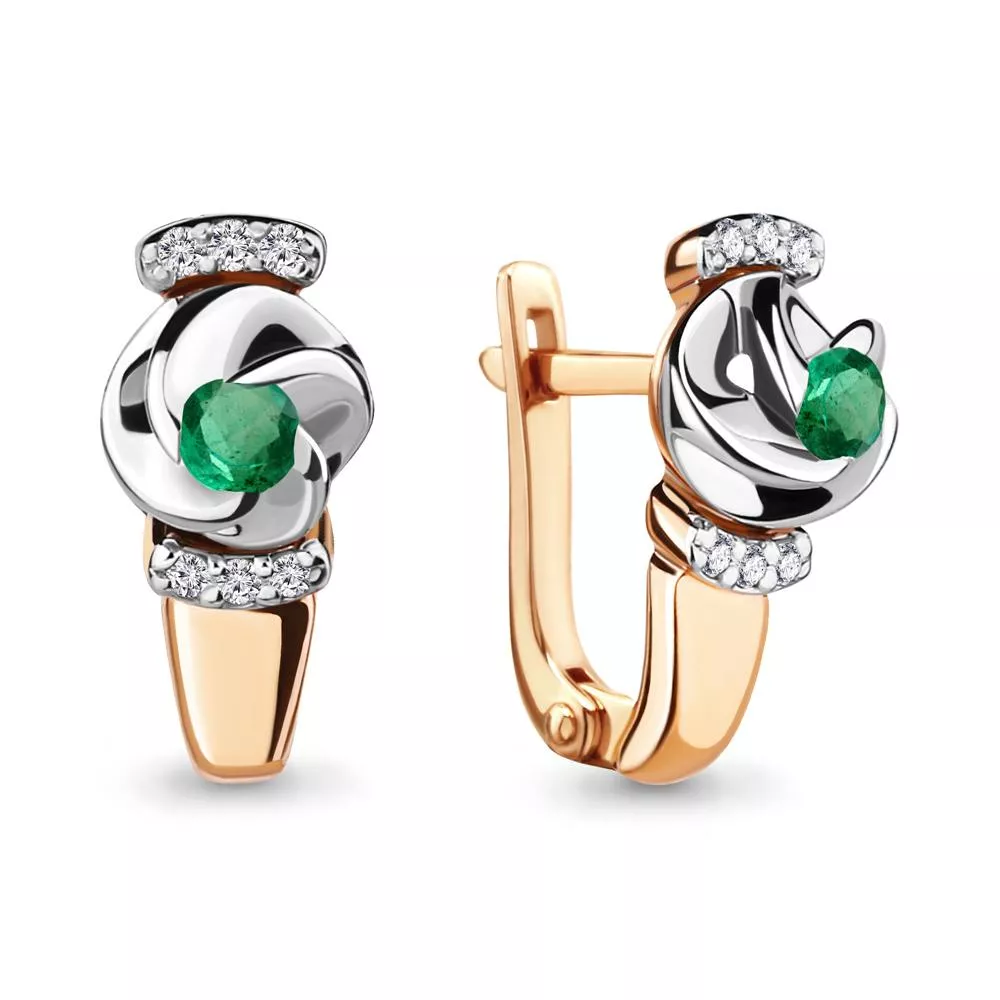 Серьги, золото, артикул LV940993к