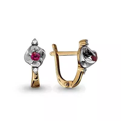 Серьги, артикул LV940990Ак, золото