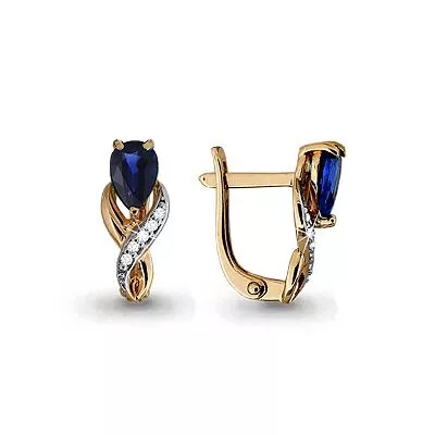 Серьги, золото, артикул LV940959Ак