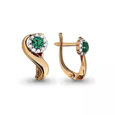 Серьги из золота, артикул LV940945к