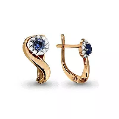 Серьги, артикул LV940944к, золото