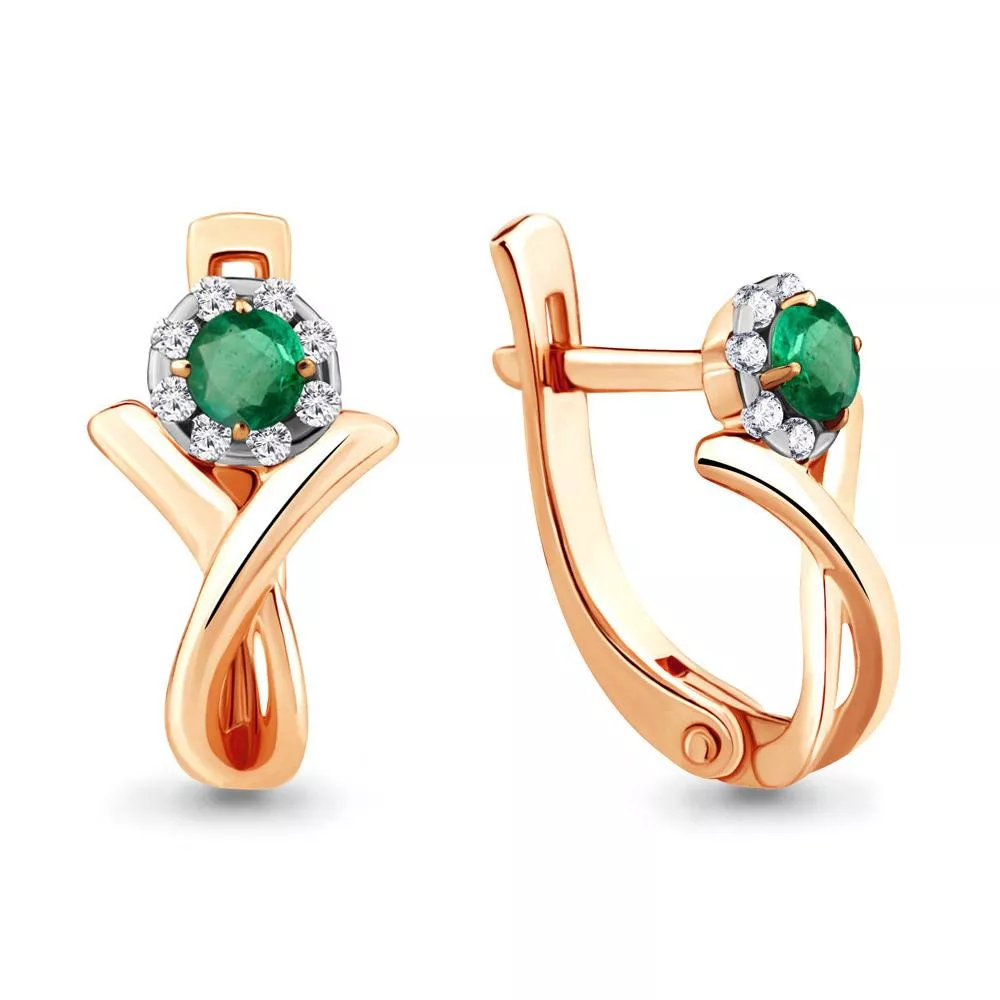 Серьги из золота, артикул LV940936к