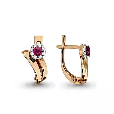 Серьги из золота, артикул LV940934к