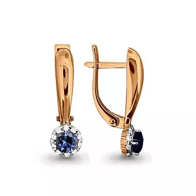 Серьги, артикул LV940917к, золото