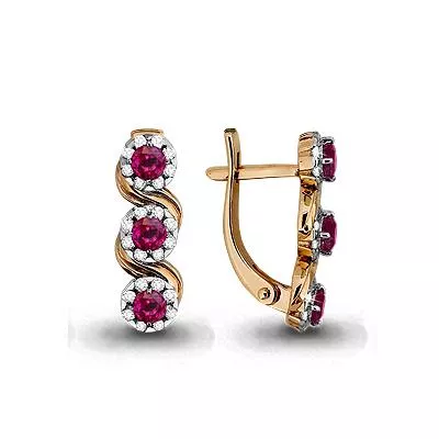 Серьги из золота, артикул LV940916к