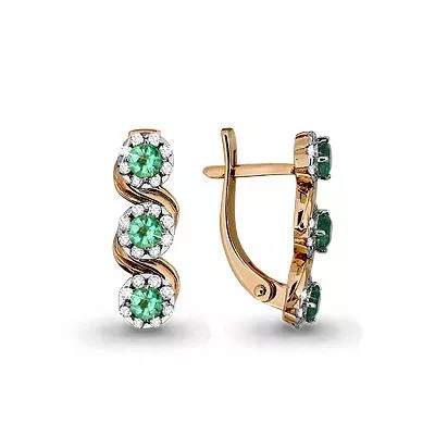 Серьги, артикул LV940915к, золото