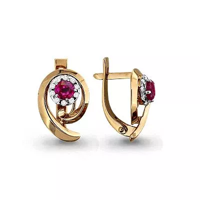 Серьги, артикул LV940904к, золото