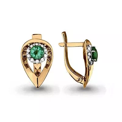 Серьги из золота, артикул LV940900к