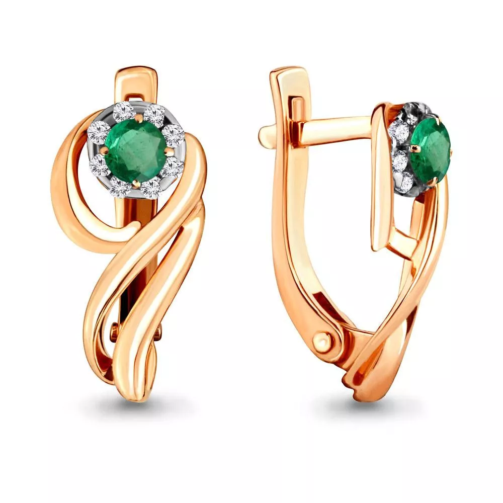 Серьги, артикул LV940897к, золото