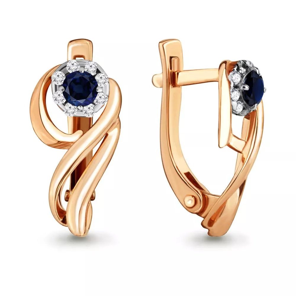 Серьги, золото, артикул LV940896к