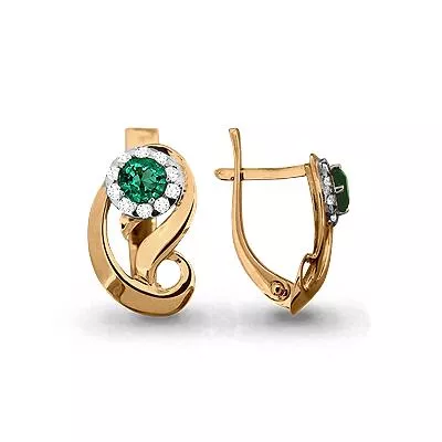 Серьги, артикул LV940888к, золото